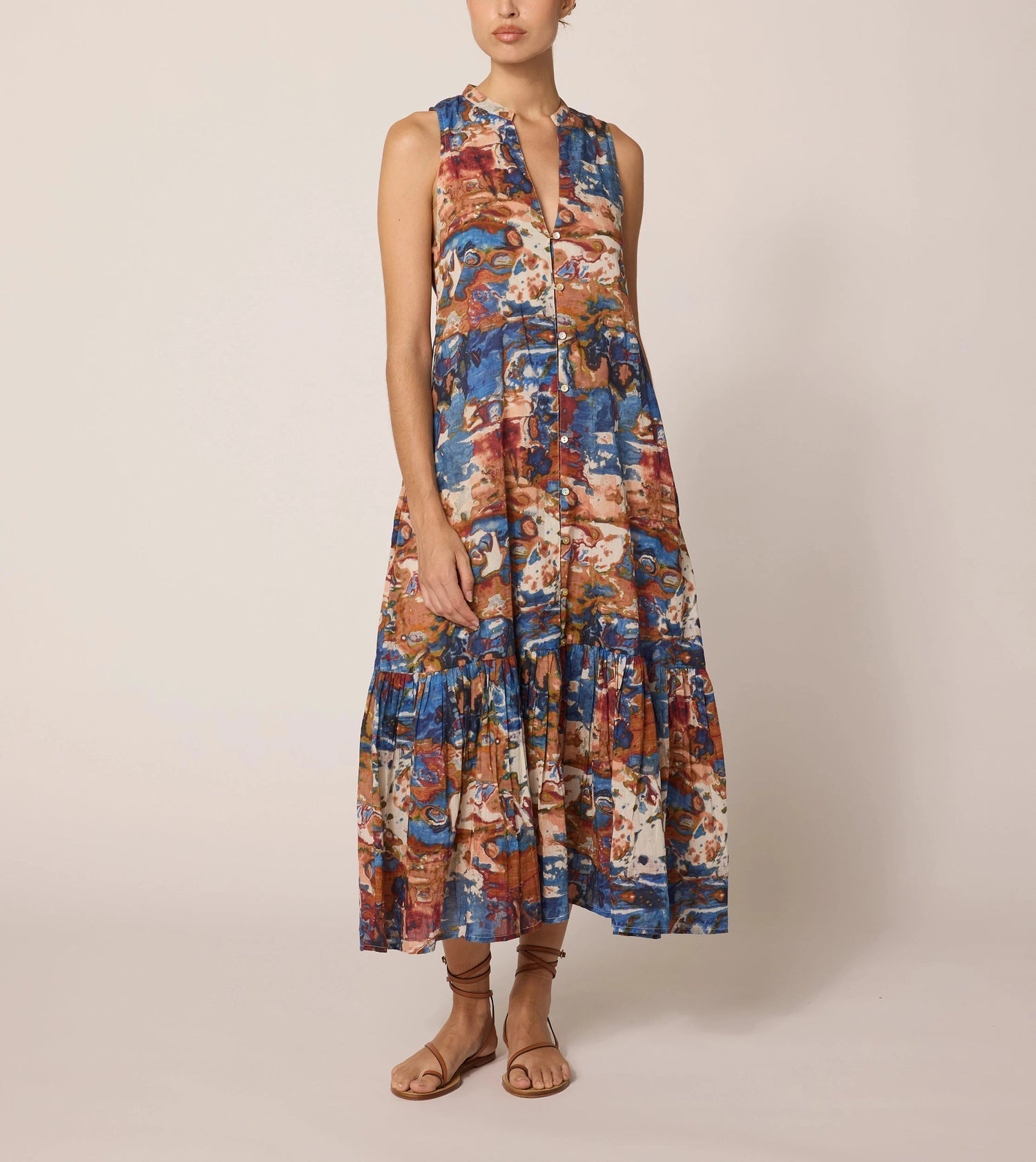 Cleobella Izora Midi Dress - SPARROW