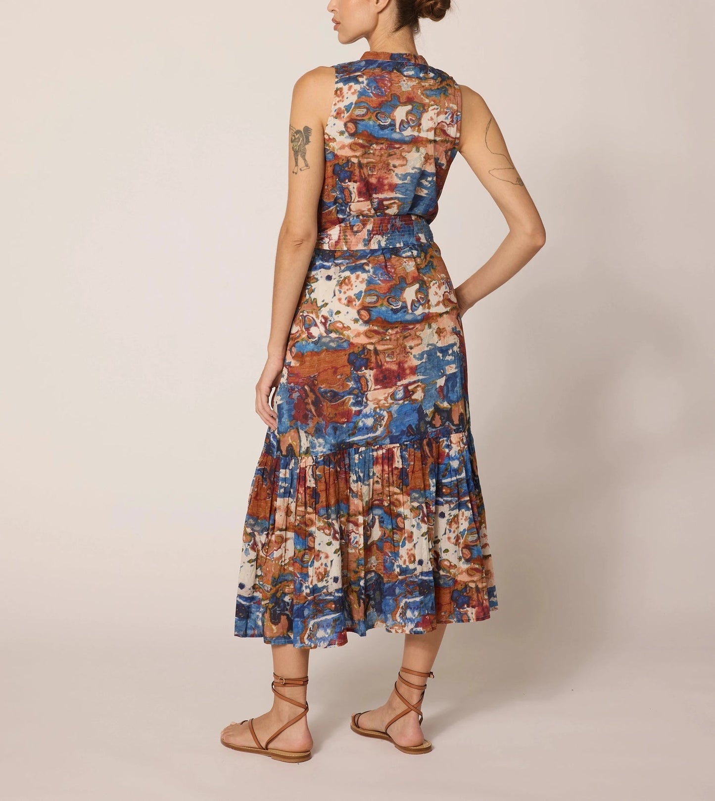 Cleobella Izora Midi Dress - SPARROW