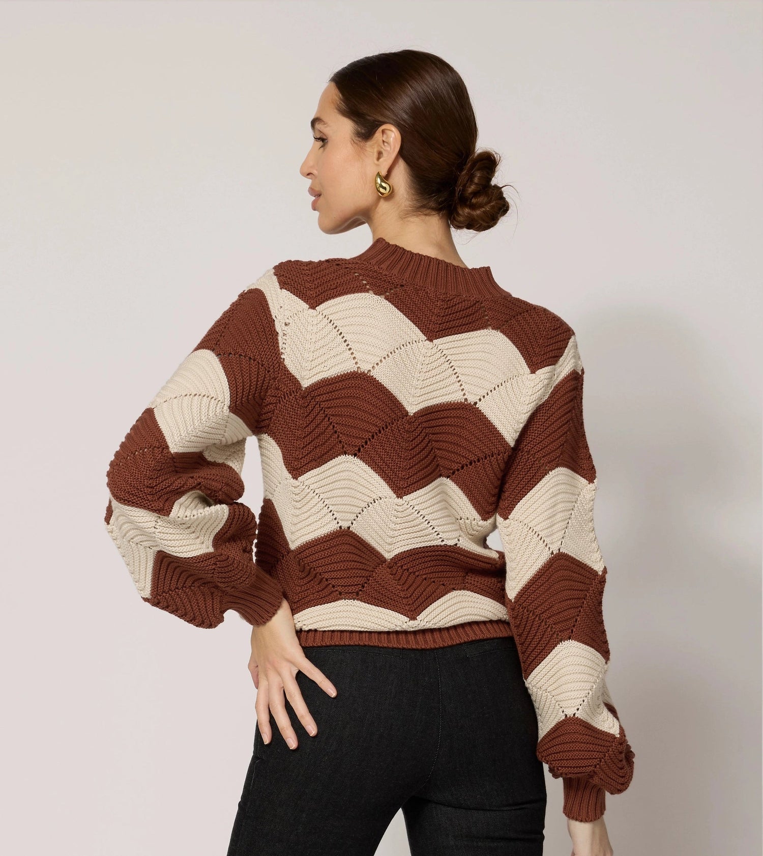 Cleobella Kori Sweater - Terracotta - SPARROW