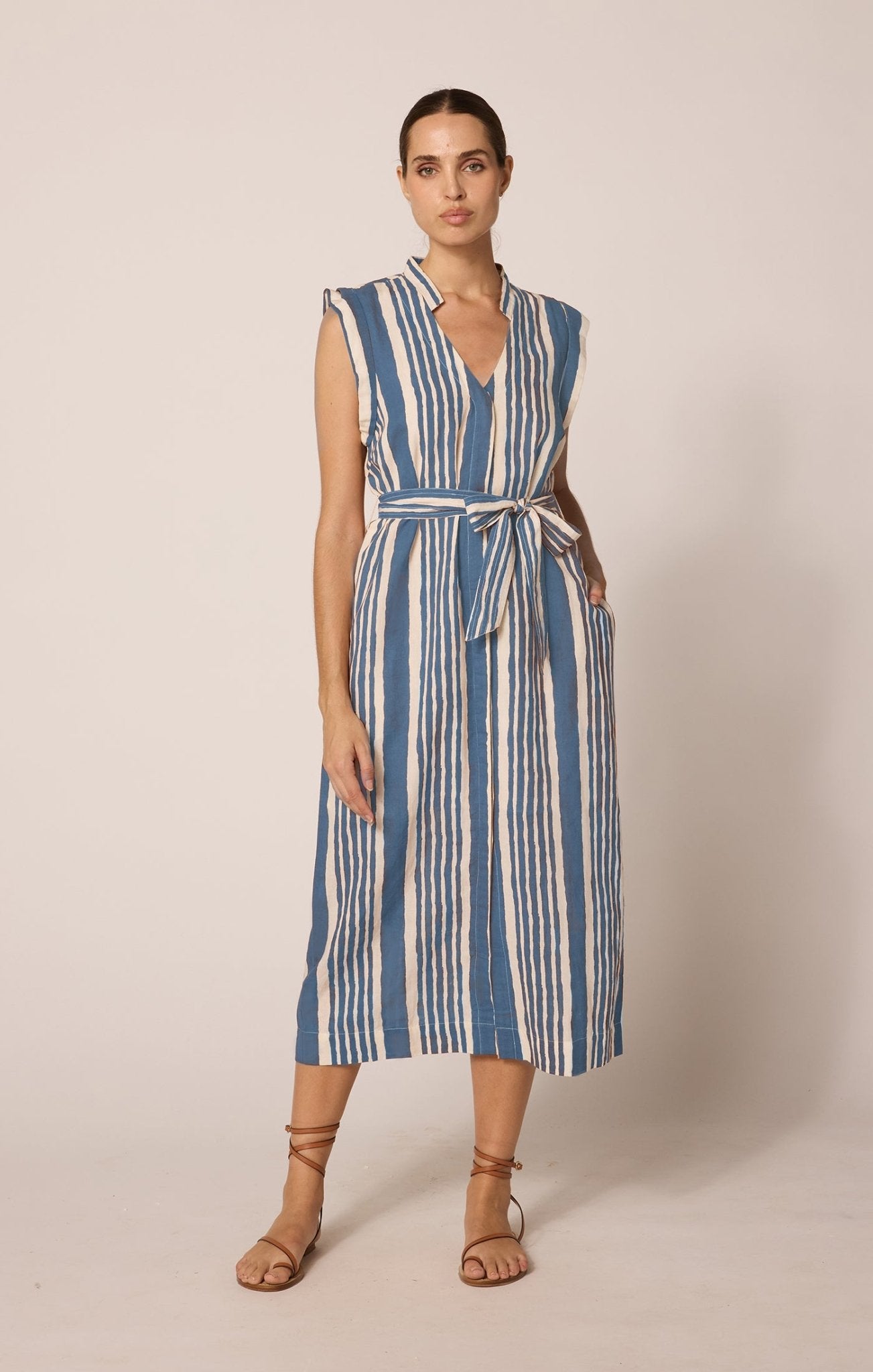 Cleobella Lani Midi Dress - SPARROW