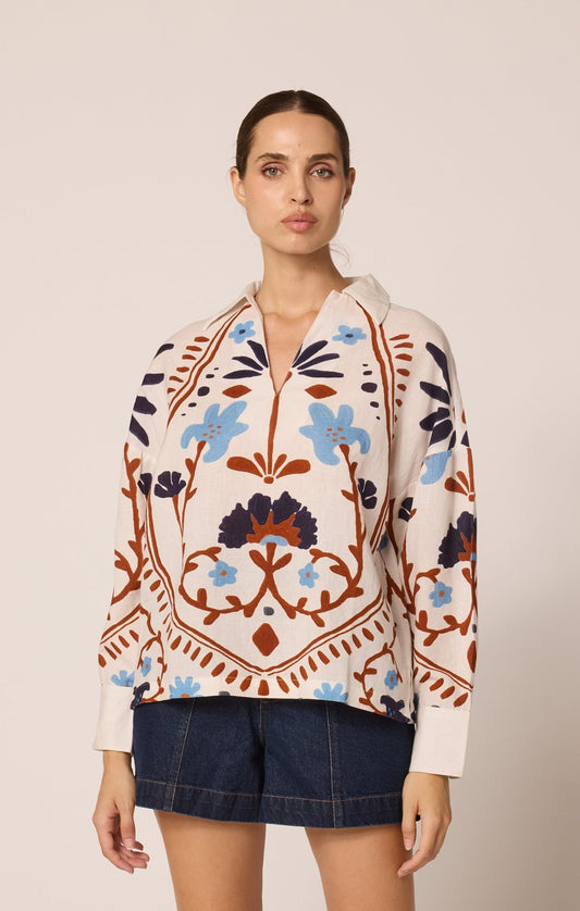 Cleobella Miranda Blouse - SPARROW