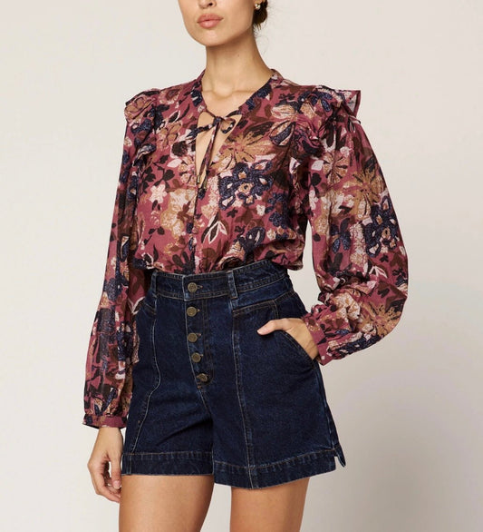Cleobella Priya Blouse - Begamo - SPARROW