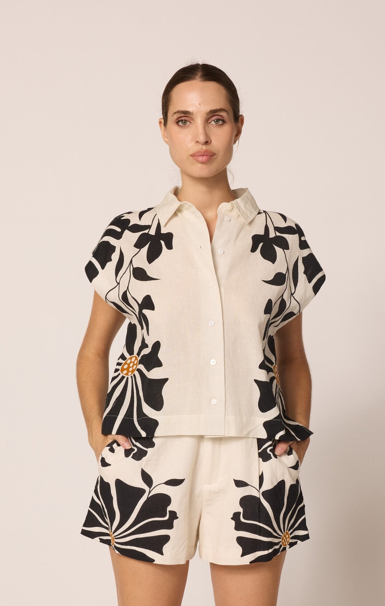 Cleobella Selene Blouse - SPARROW