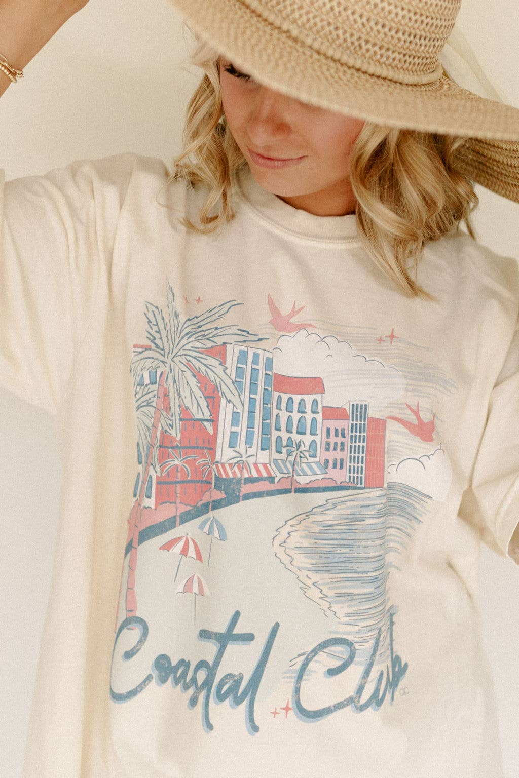 Coastal Club Graphic Tee - SPARROW