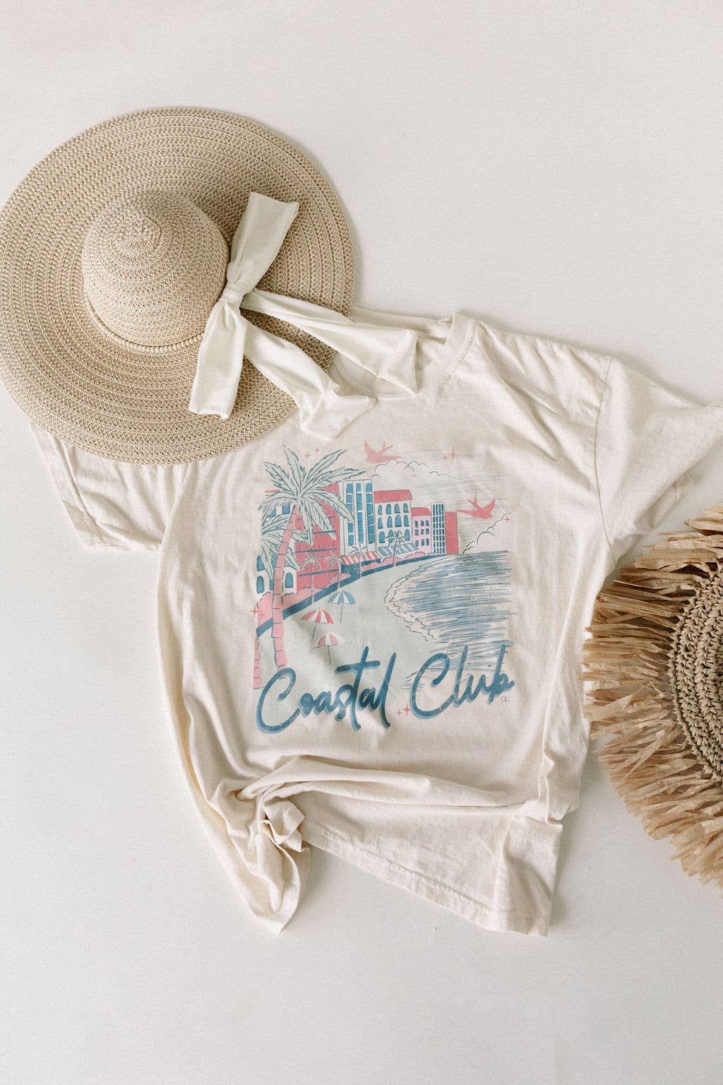 Coastal Club Graphic Tee - SPARROW