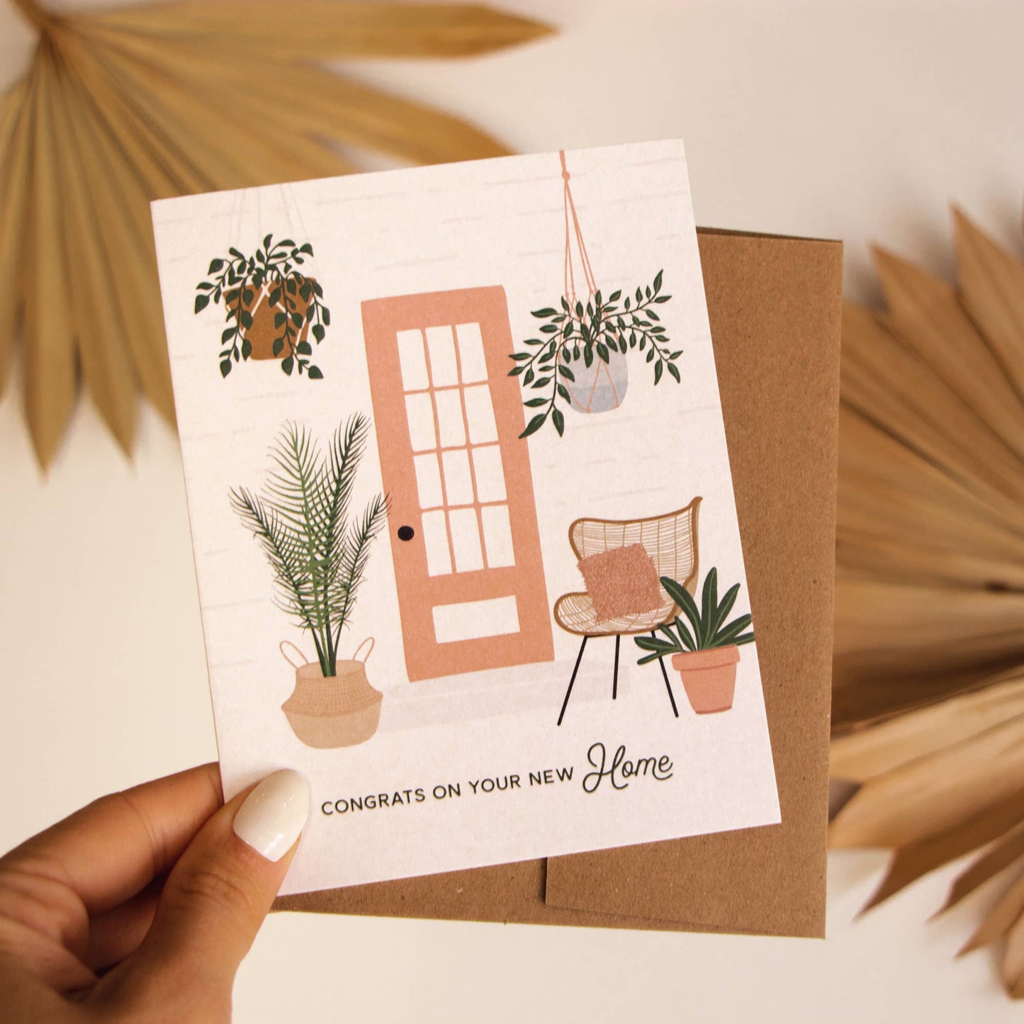 Congrats on Your New Home Plant Greeting Card - SPARROW