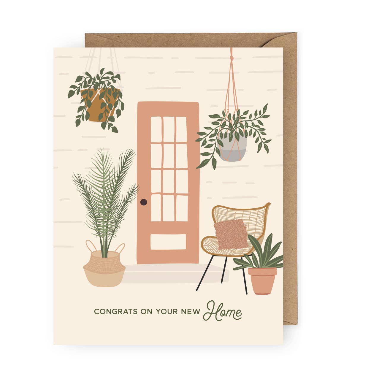 Congrats on Your New Home Plant Greeting Card - SPARROW