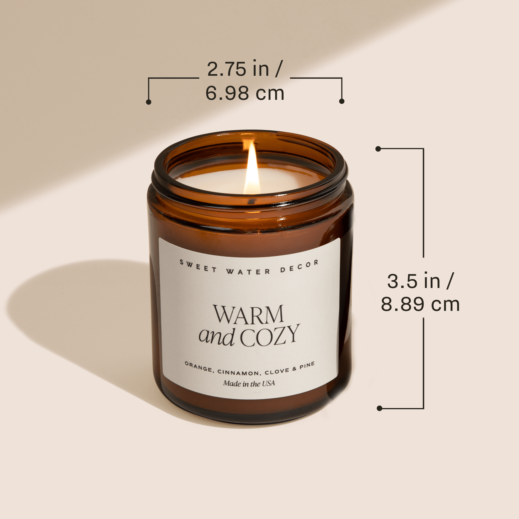 Cozy Season 9 oz Soy Candle - SPARROW