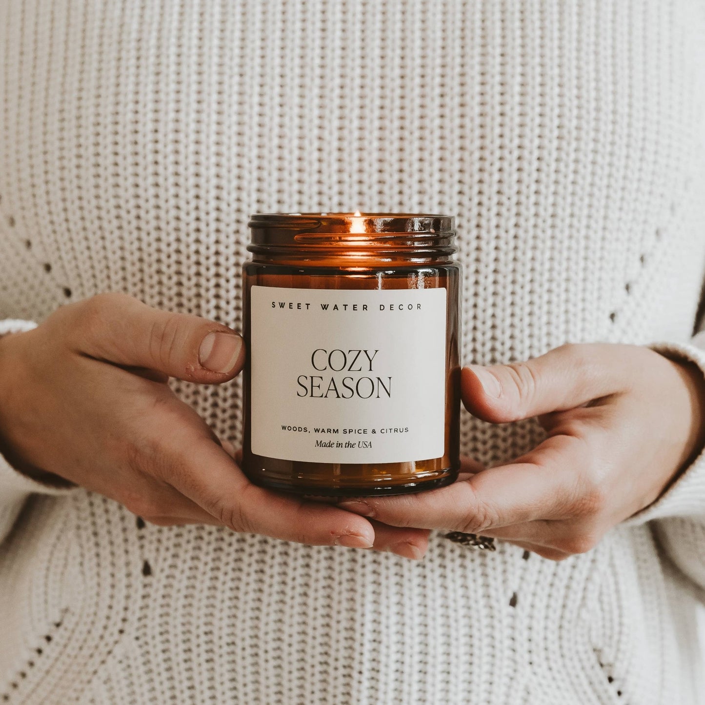 Cozy Season 9 oz Soy Candle - SPARROW