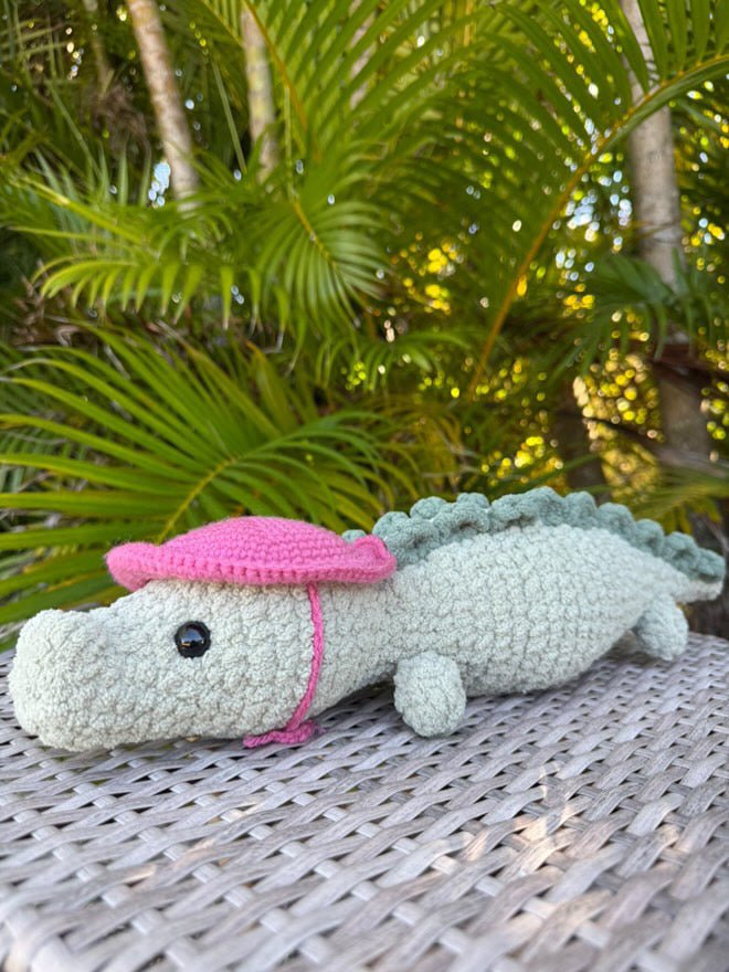 Crochet Alligator - SPARROW