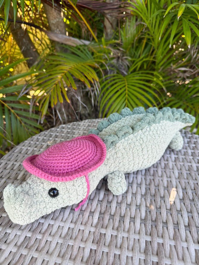 Crochet Alligator - SPARROW