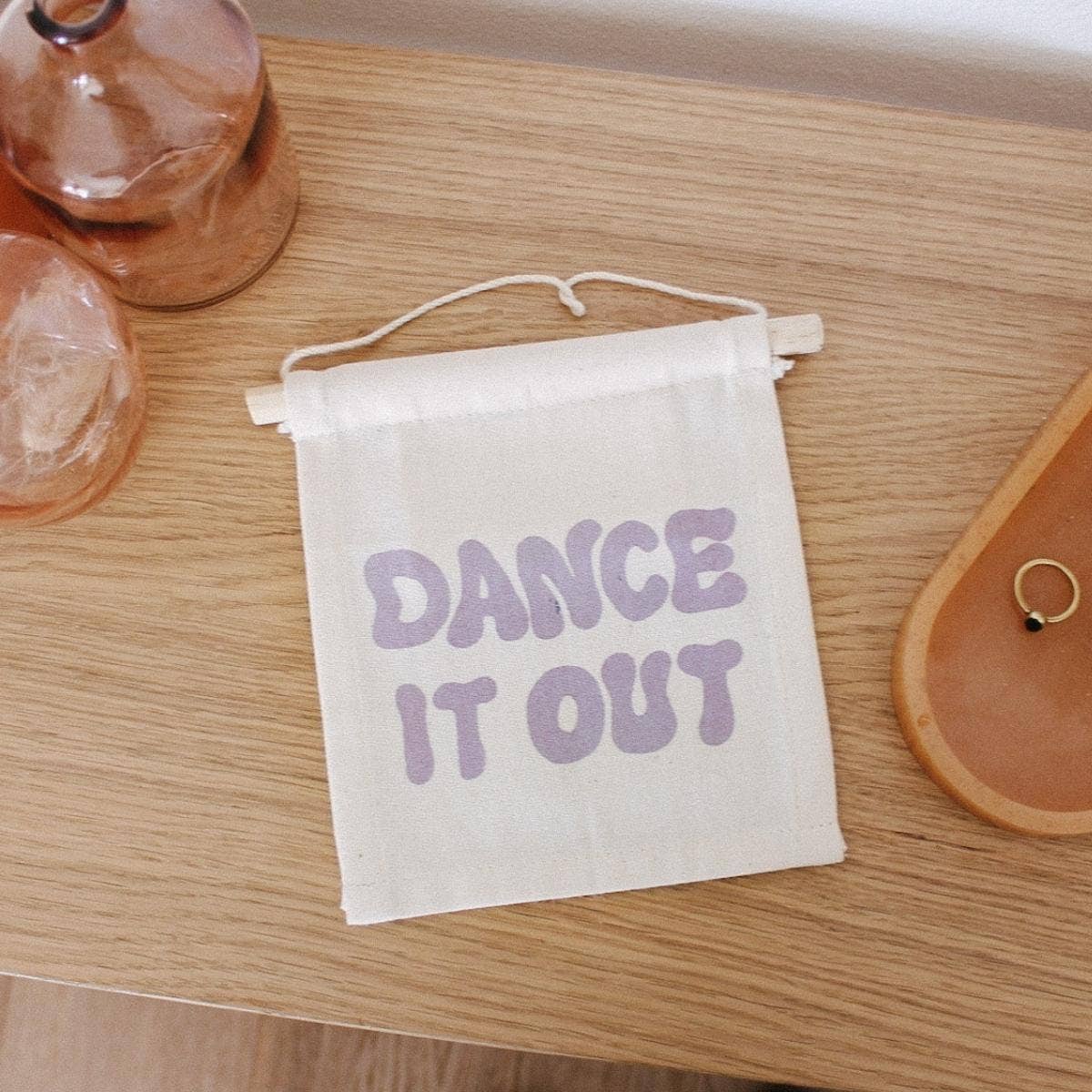 Dance it Out Canvas Hang Sign - SPARROW