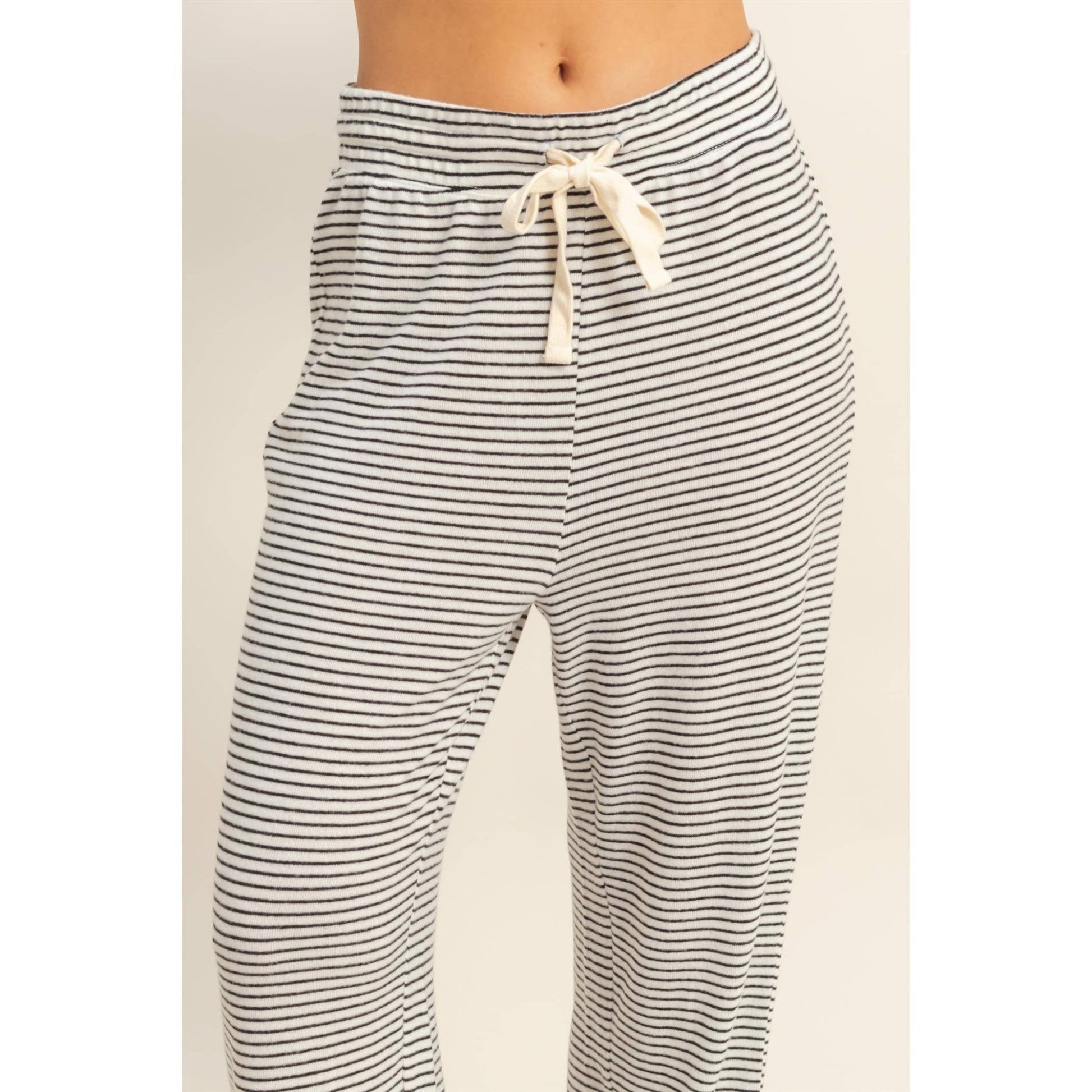 Dara Pants - Cream/Black - SPARROW