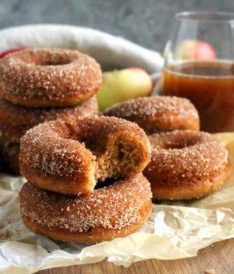 Apple Cider Donut - 8 oz Soy Candle - Recycled Glass Jars