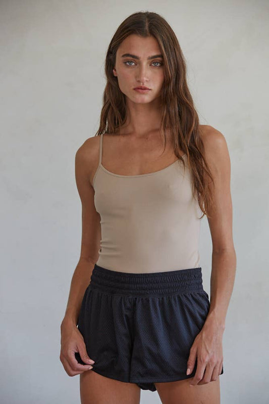 Basic Full Length Cami - Light Taupe