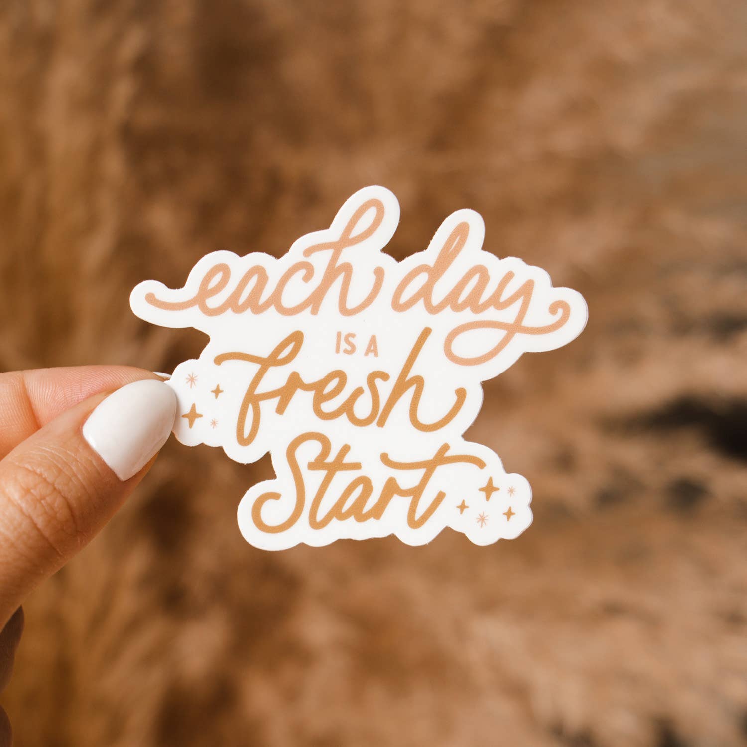 Each Day is a Fresh Start Sticker - SPARROW