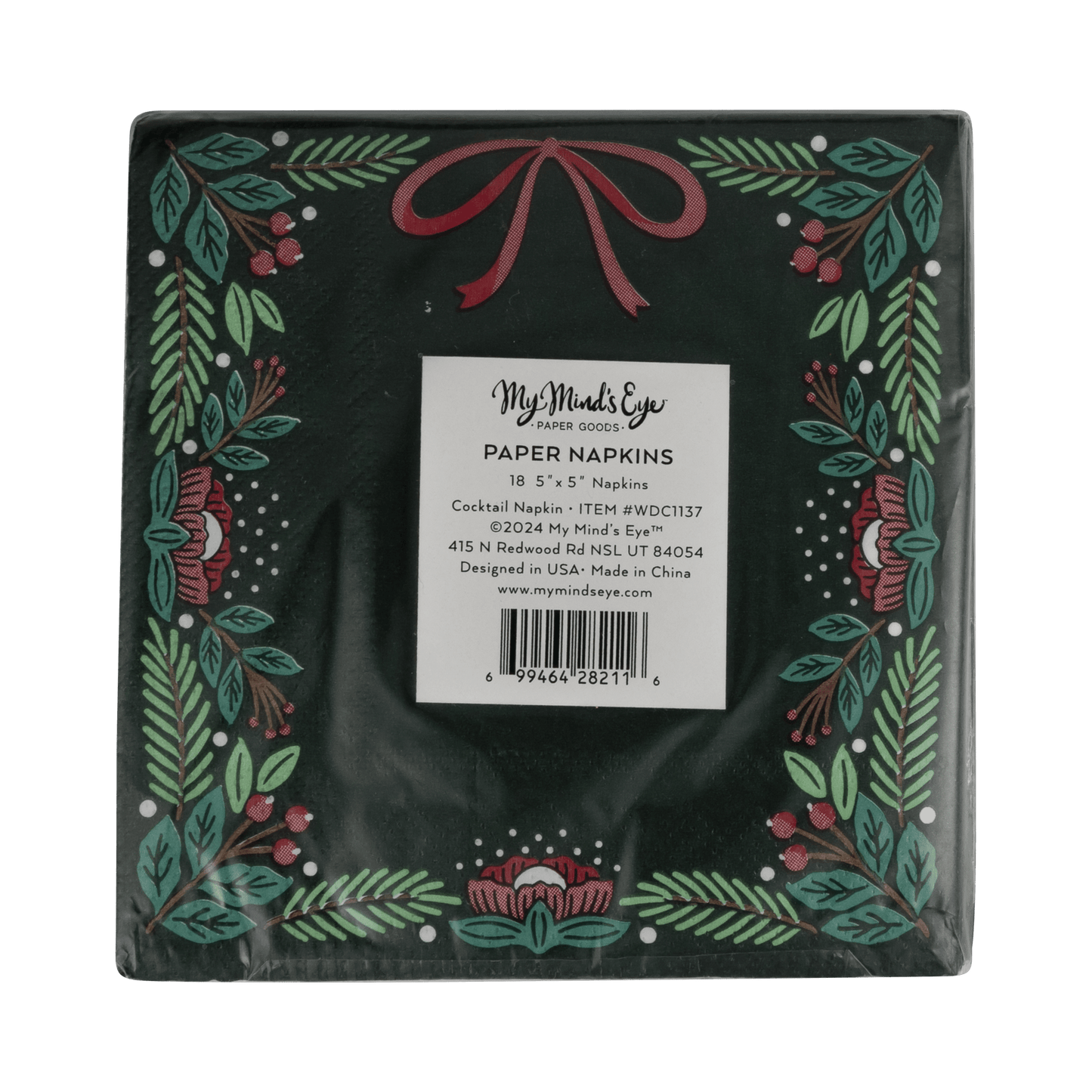 Eat Drink & Be Merry Cocktail Napkins - SPARROW