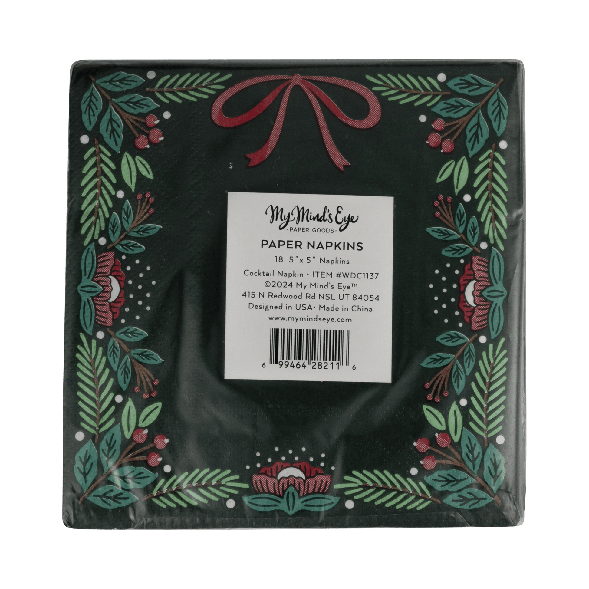 Eat Drink & Be Merry Cocktail Napkins - SPARROW