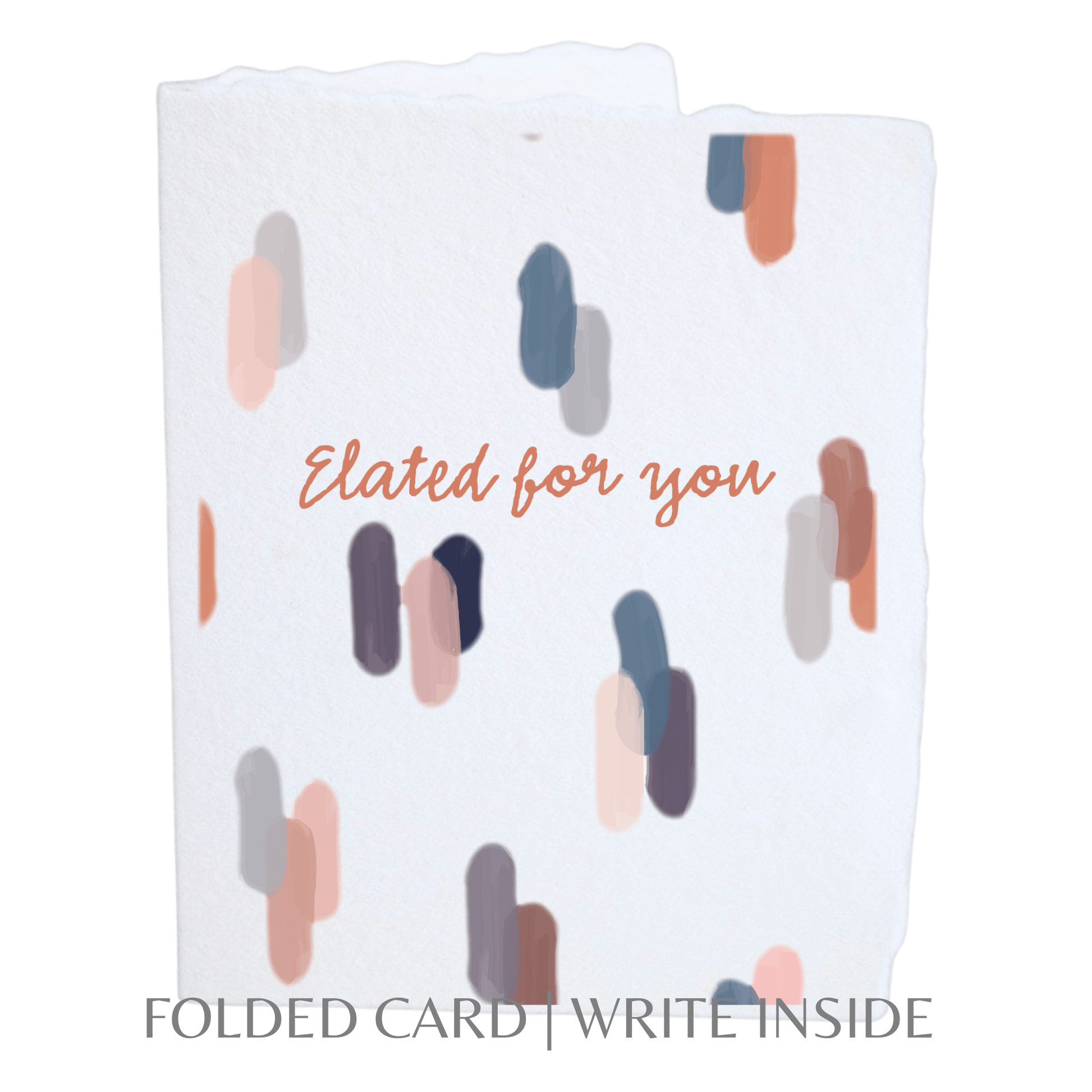 Elated for You | Eco - Friendly Congrats Greeting Card - SPARROW