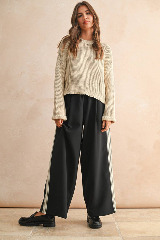 Ember Knit Sweater - Cream - SPARROW
