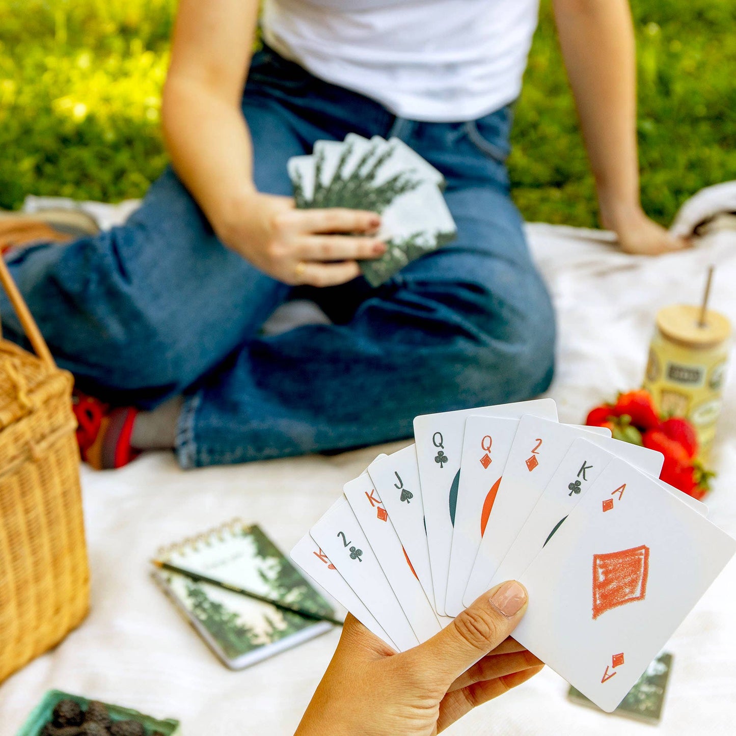 Forest Landscape Playing Card Set