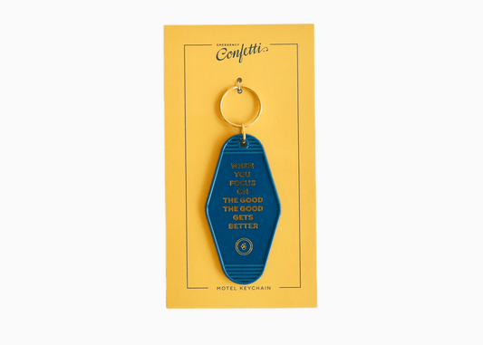 Focus On The Good Keychain - SPARROW