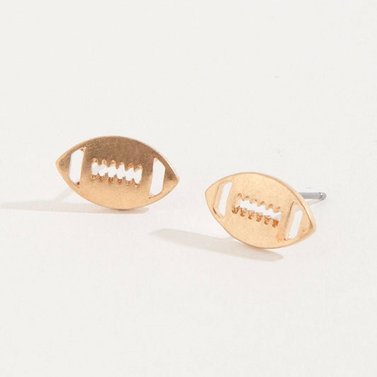 Football Stud Earrings - SPARROW
