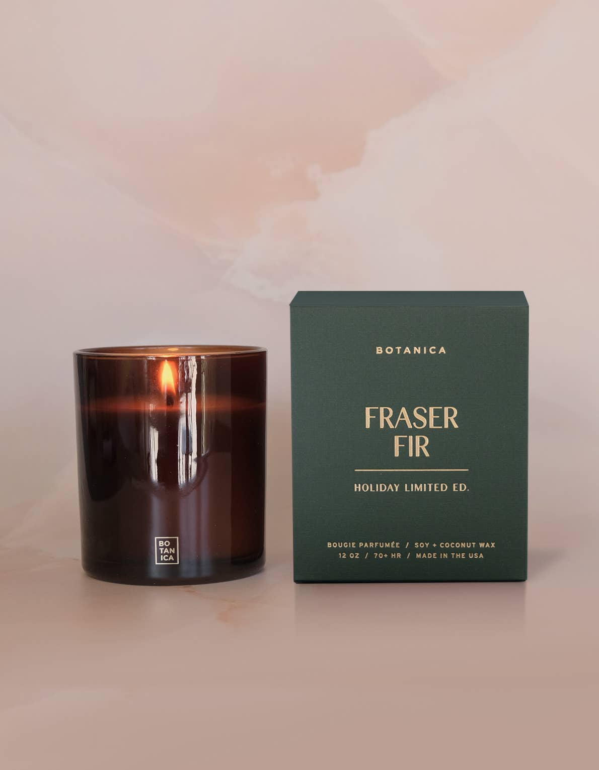 Fraser Fir Holiday Candle | 12oz - SPARROW