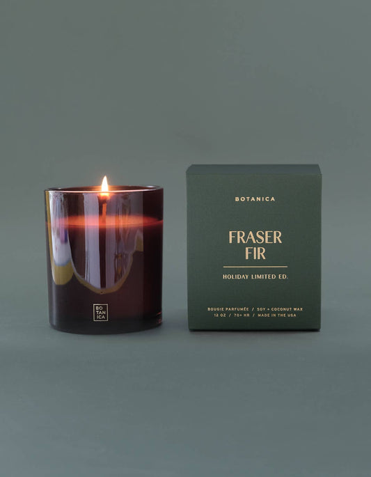 Fraser Fir Holiday Candle | 12oz - SPARROW
