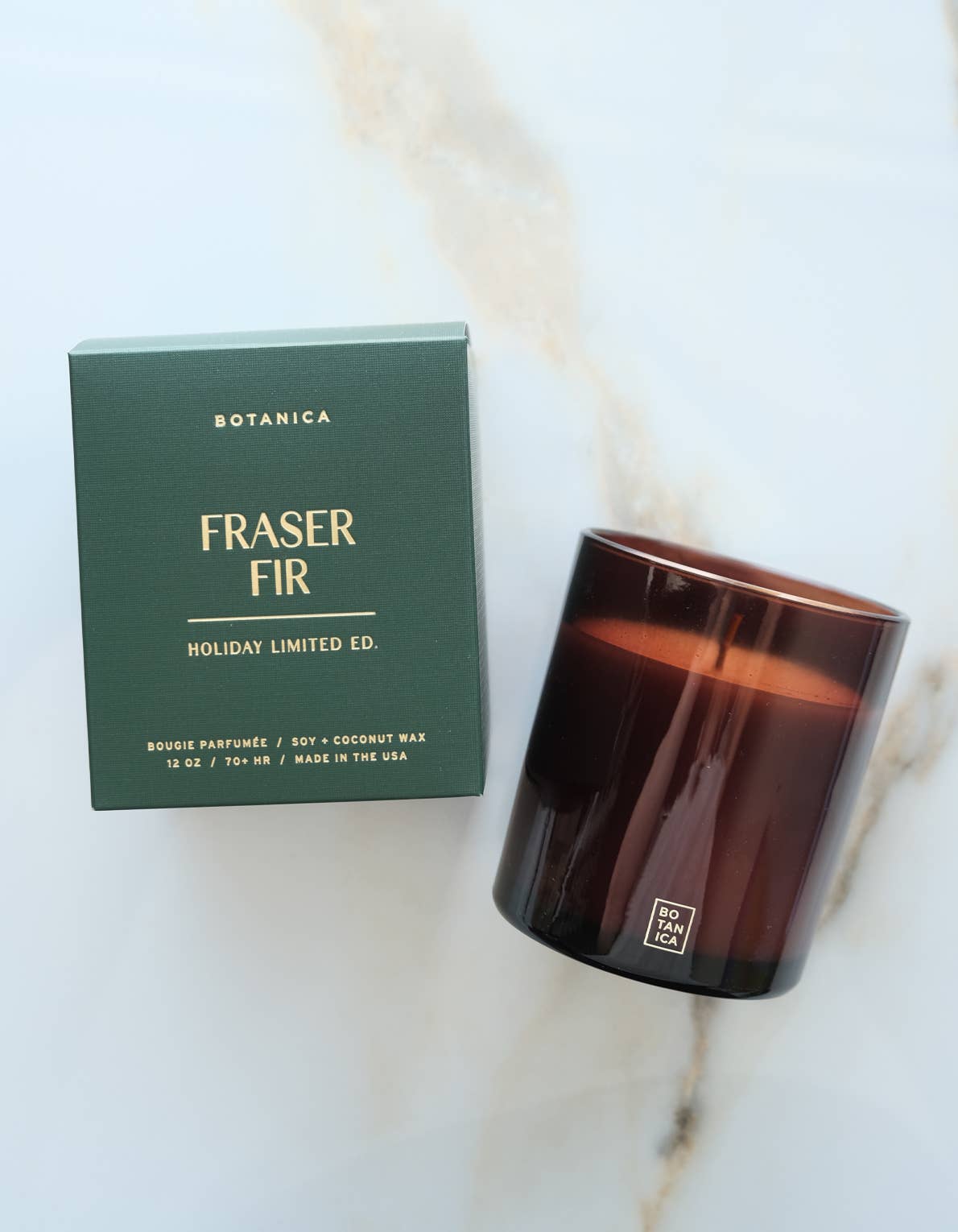 Fraser Fir Holiday Candle | 12oz - SPARROW