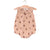 Frill Collar Baby Romper - Lily of the Valley - Peach - SPARROW