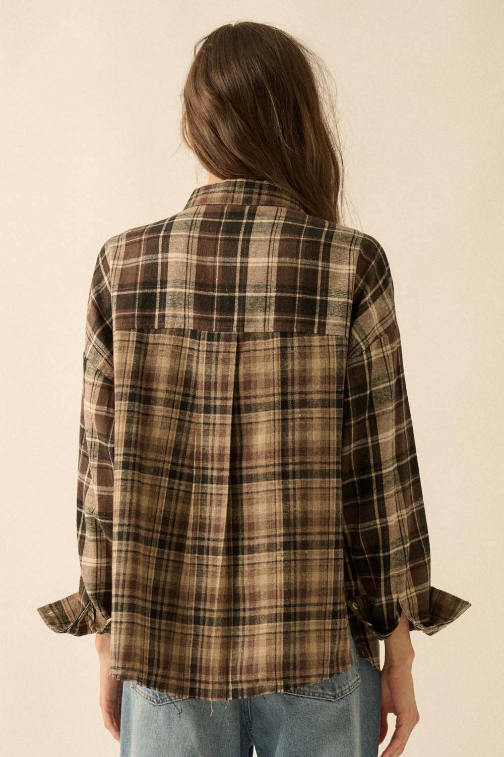 Gabbie Flannel - SPARROW