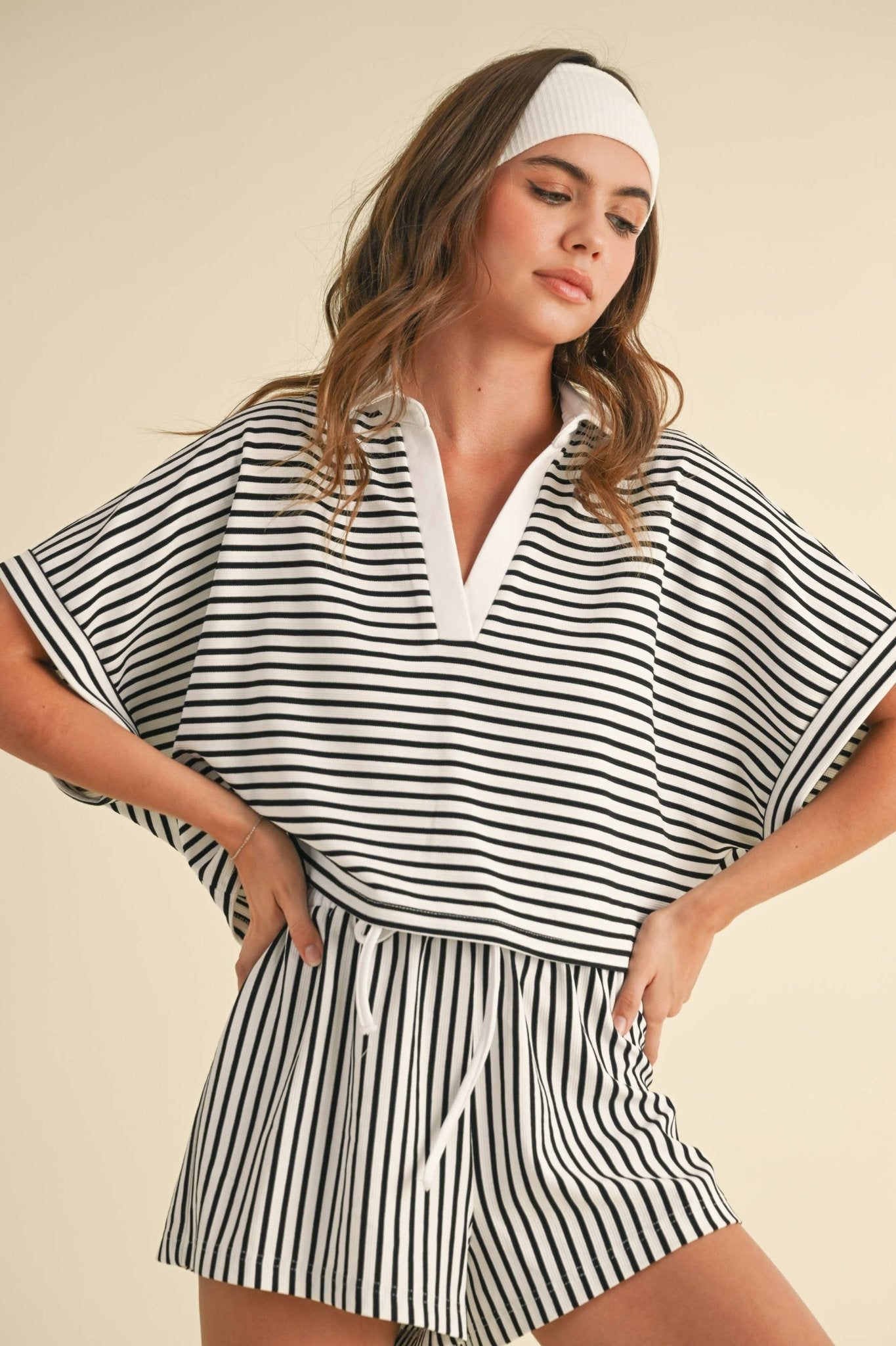 Gabriella Striped Set - SPARROW