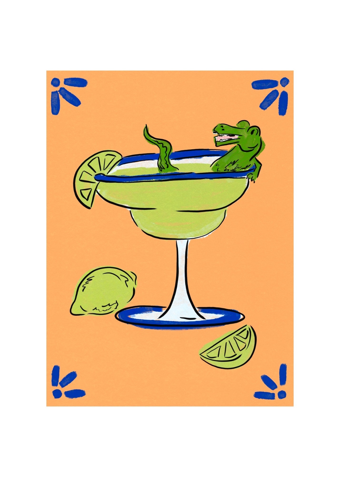 Gatorita Greeting Card - SPARROW