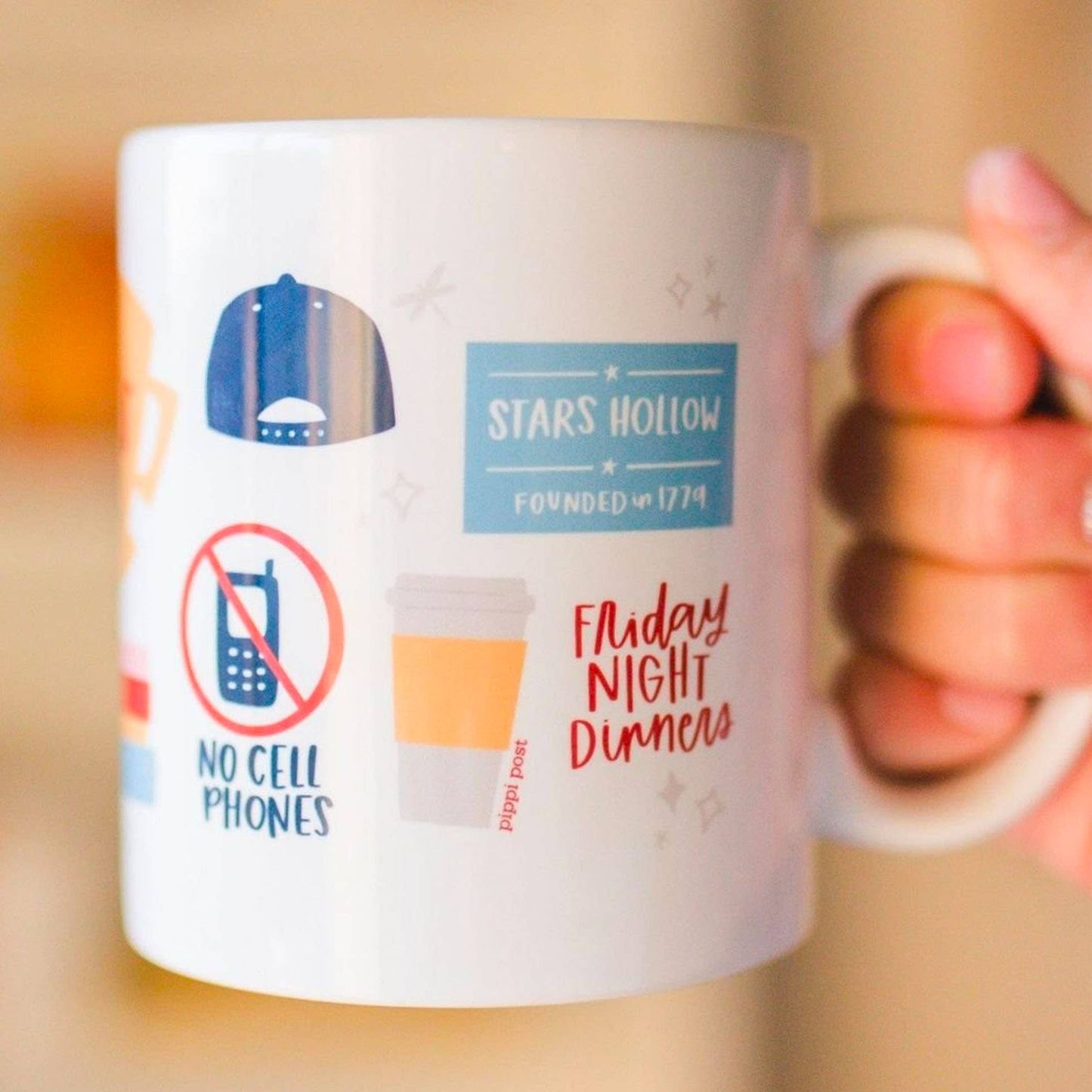 Gilmore Girls Inspired Ceramic Mug - SPARROW