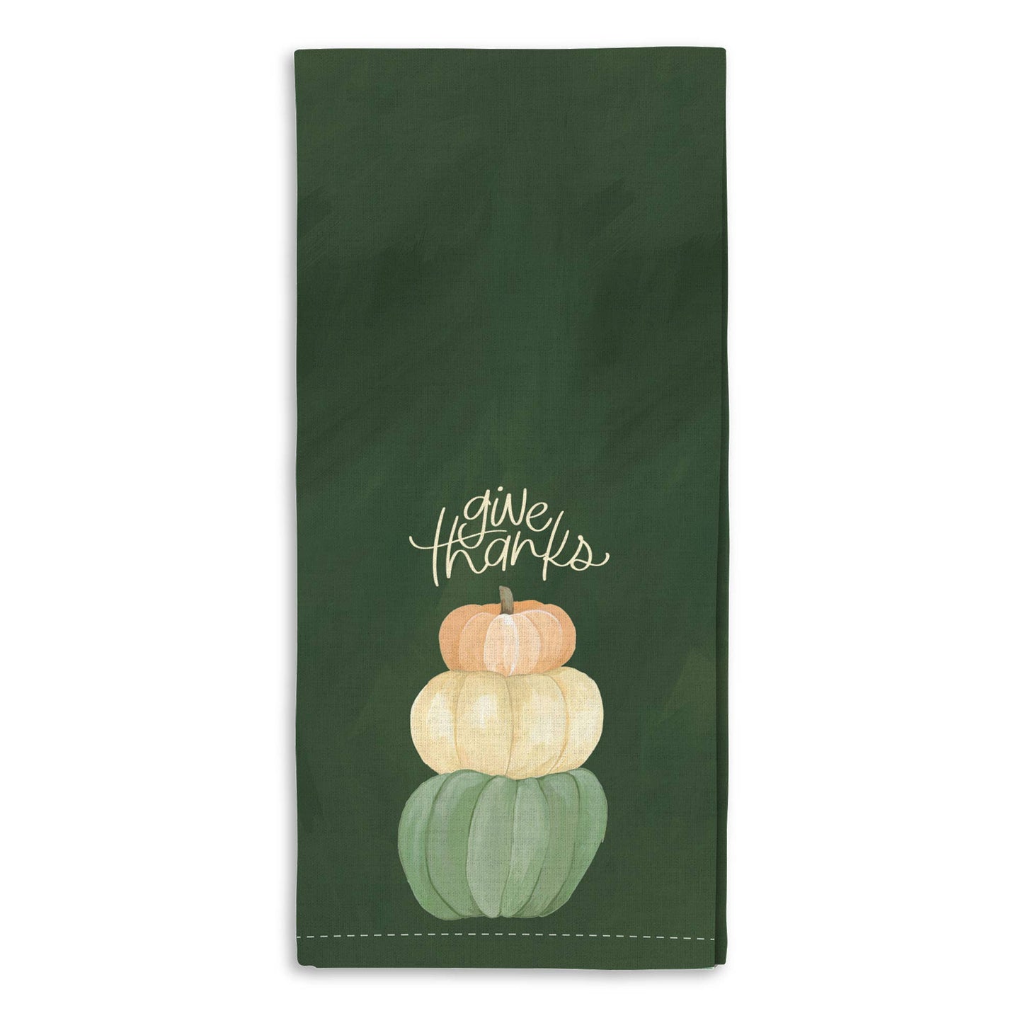Give Thanks Pumpkins Kitchen Towel - SPARROW