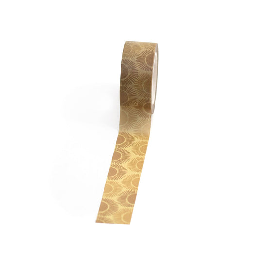 Gold Half Moon Washi Tape - SPARROW