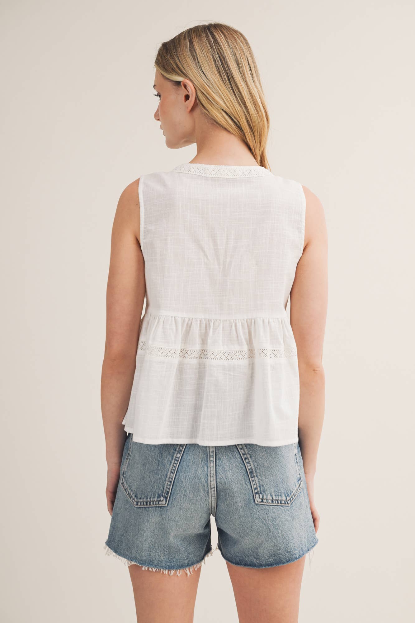 Grayce Floral Tie - Front Top - SPARROW