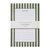 Green Striped Notepad - SPARROW