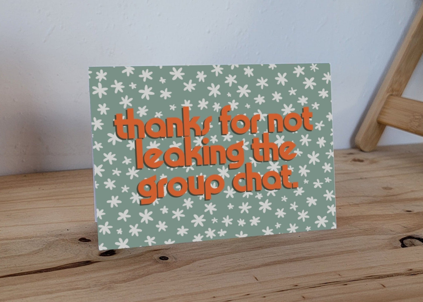 Group Chat Greeting Card - SPARROW