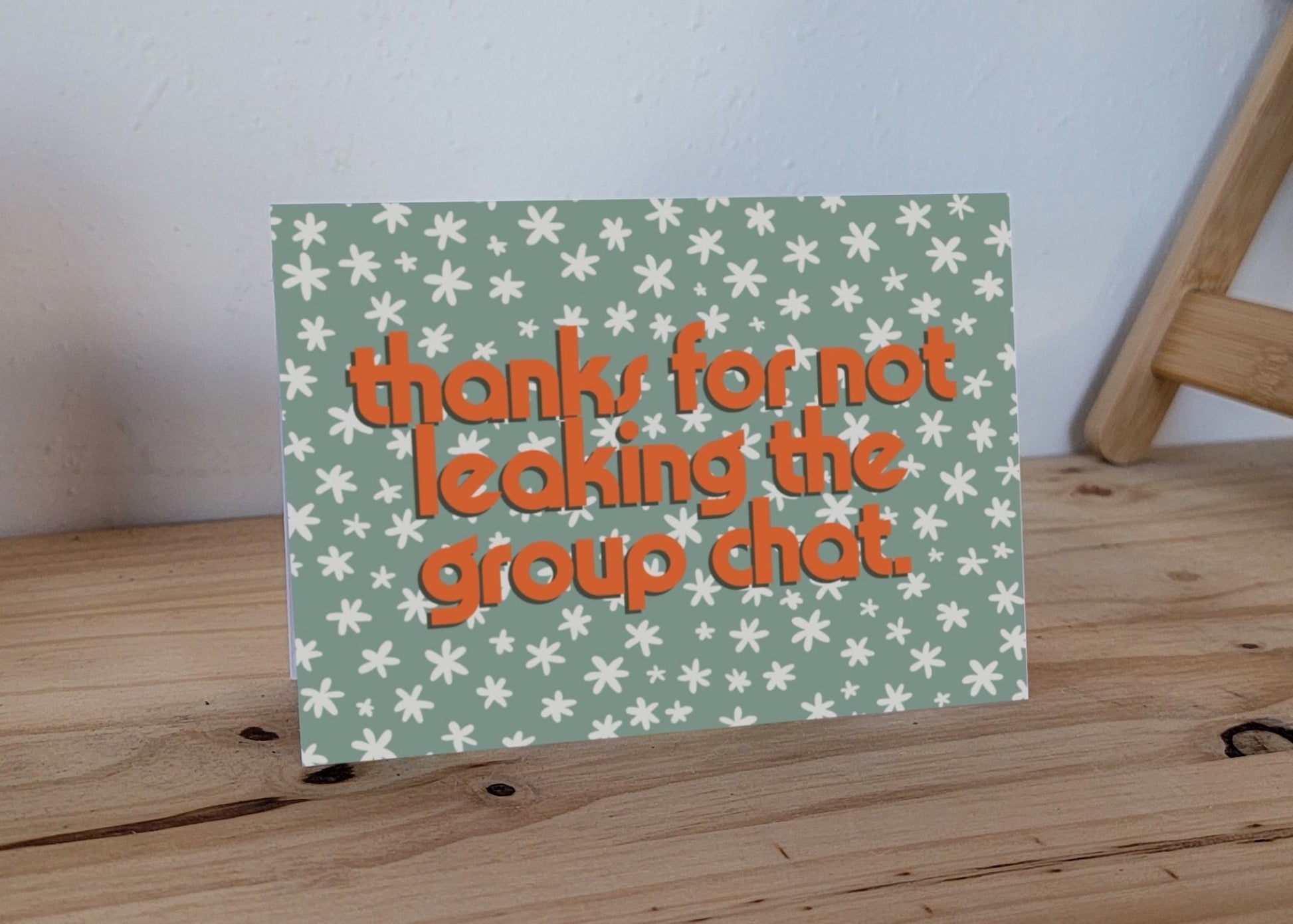 Group Chat Greeting Card - SPARROW