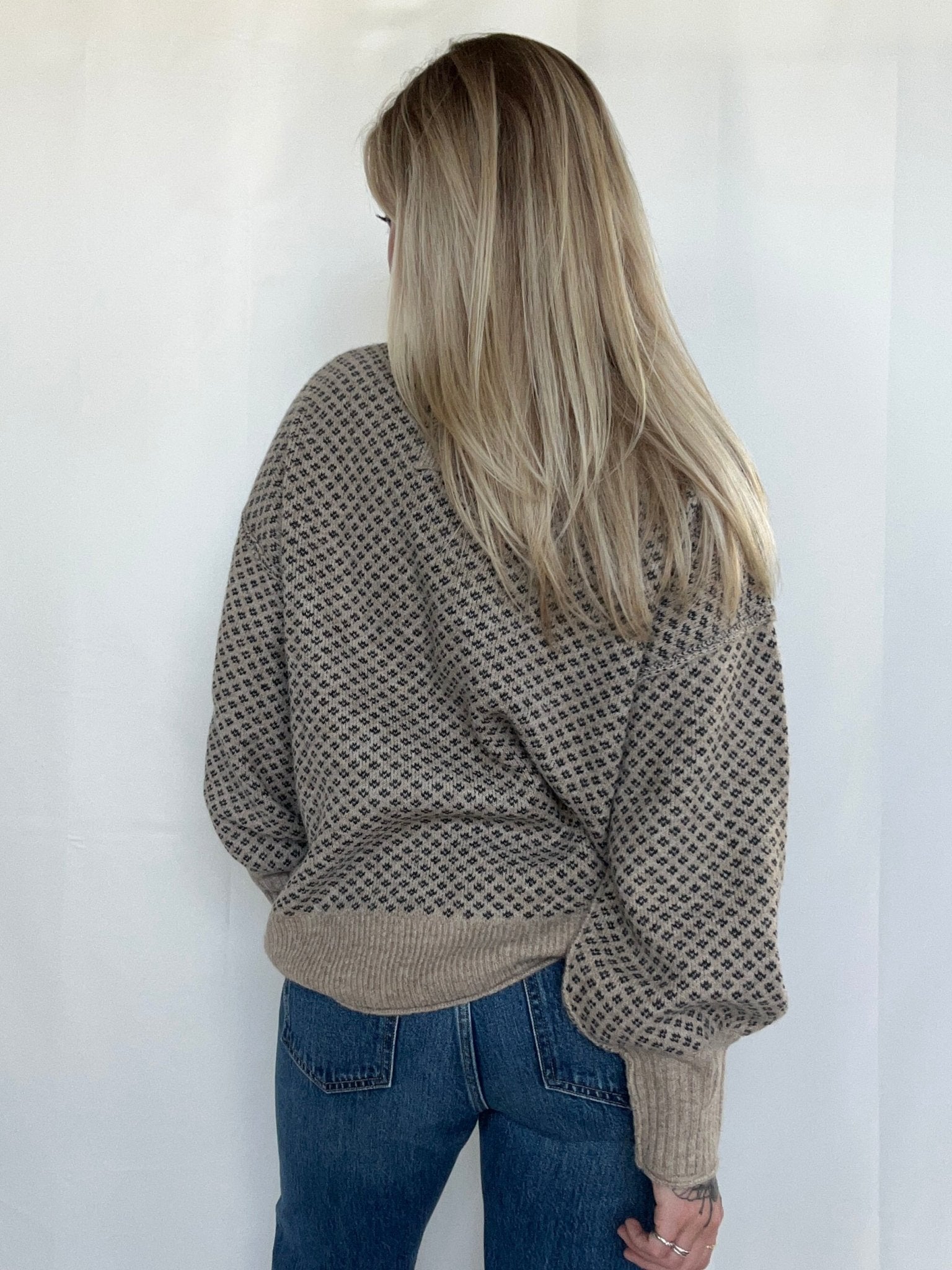 Gwen Sweater - Khaki - SPARROW