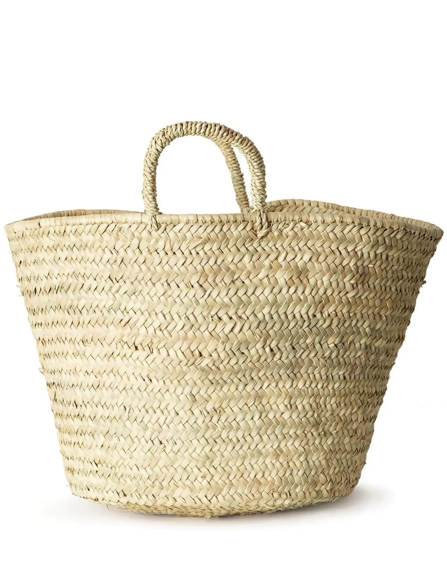 Handmade Straw Shopping Basket/Tote - SPARROW