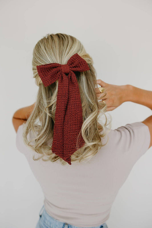 Hannah Bow Barrette - SPARROW
