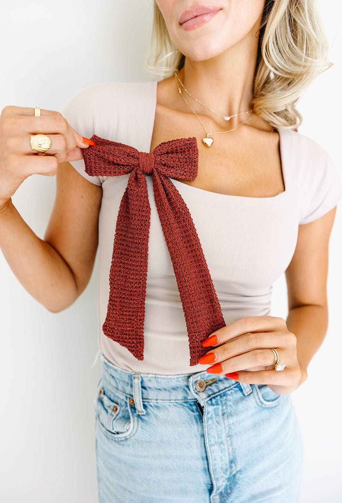 Hannah Bow Barrette - SPARROW