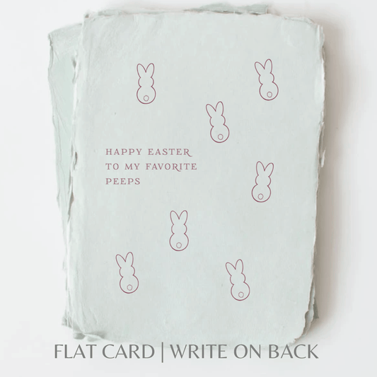 Happy Easter to my favorite Peeps | Greeting Card - SPARROW