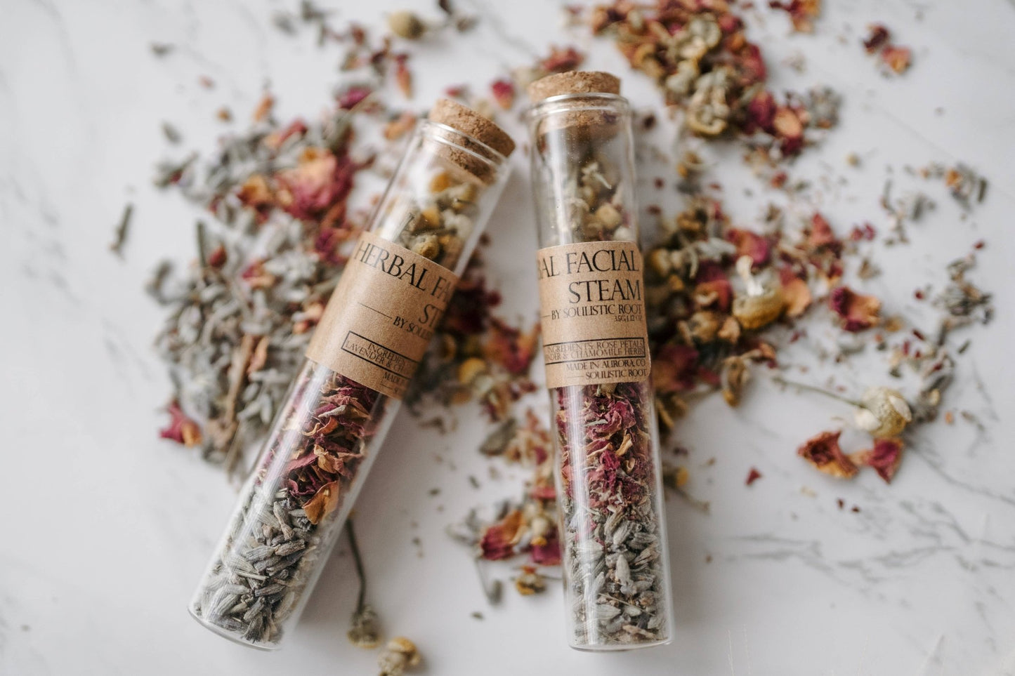 Herbal Facial Steam | Bath Tea with Dried Flowers and Herbs - SPARROW