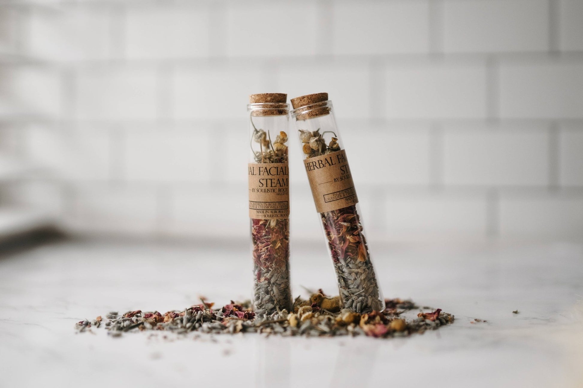 Herbal Facial Steam | Bath Tea with Dried Flowers and Herbs - SPARROW