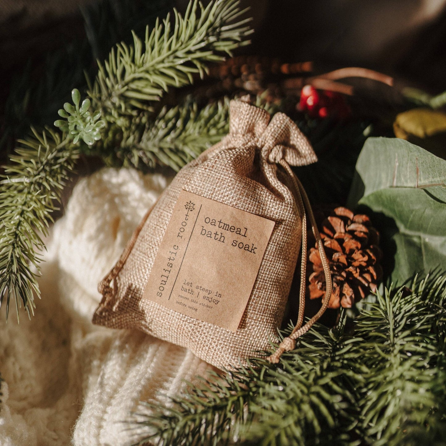 Herbal Oatmeal Bath Soak | Lavender - SPARROW