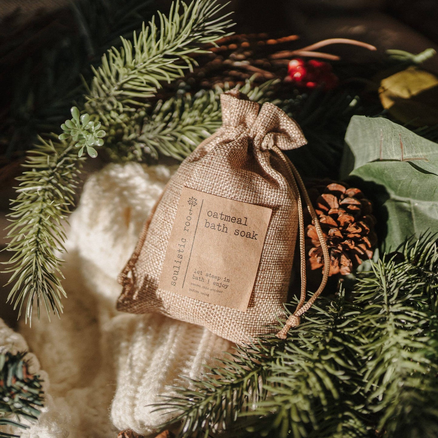 Herbal Oatmeal Bath Soak | Lavender - SPARROW